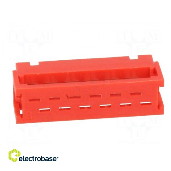 Wire-board | plug | male | PIN: 12 | IDC | for ribbon cable | 30V | 1A paveikslėlis 5