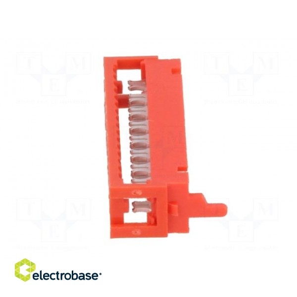 Wire-board | plug | male | PIN: 16 | IDC | for ribbon cable | 30V | 1A paveikslėlis 7
