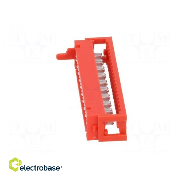 Wire-board | plug | male | PIN: 20 | IDC | for ribbon cable | 30V | 1A фото 3