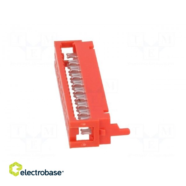 Wire-board | plug | male | PIN: 20 | IDC | for ribbon cable | 30V | 1A paveikslėlis 7