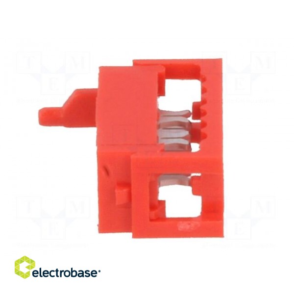 Wire-board | plug | male | PIN: 6 | IDC | for ribbon cable | 1.5A | 30mΩ image 3