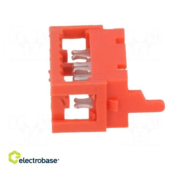 Wire-board | plug | male | PIN: 6 | IDC | for ribbon cable | 30V | 1A image 7