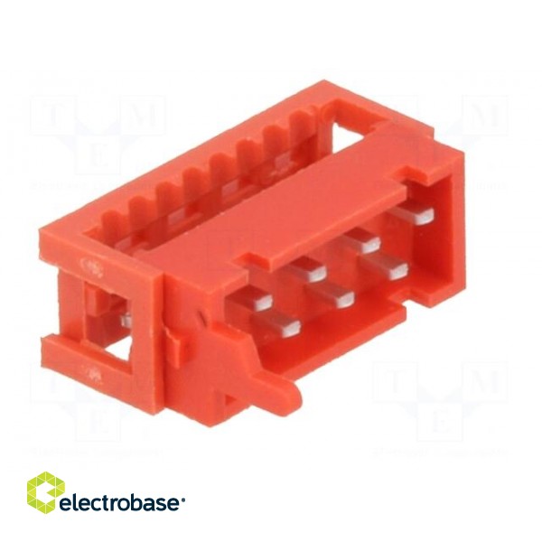 Wire-board | plug | male | PIN: 8 | IDC | for ribbon cable | 30V | 1A фото 8