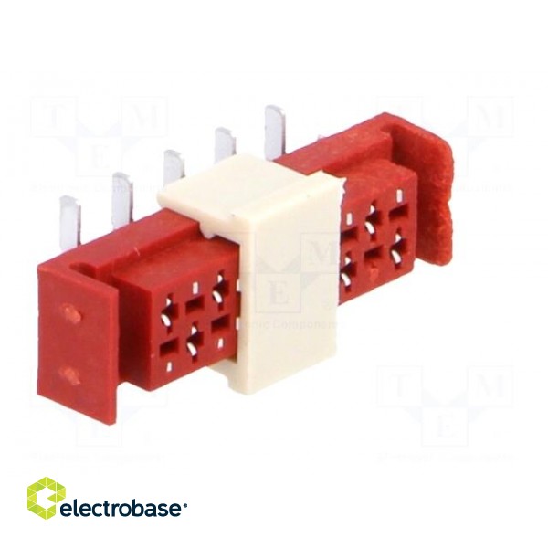Wire-board | socket | female | PIN: 10 | SMT | on PCBs | 30V | 1A | -40÷105°C фото 8