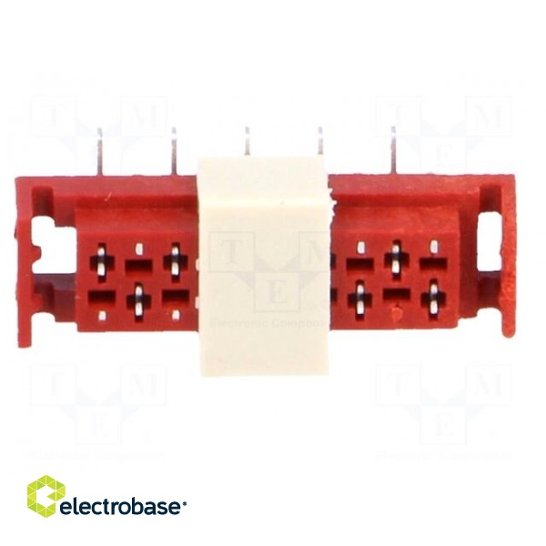 Wire-board | socket | female | PIN: 10 | SMT | on PCBs | 30V | 1A | -40÷105°C фото 9