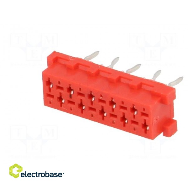 Wire-board | socket | female | PIN: 10 | THT | on PCBs | 1.5A | 30mΩ фото 2
