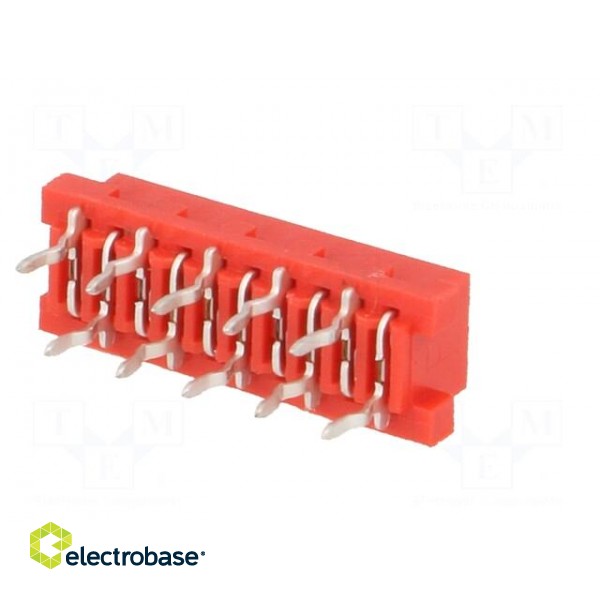 Wire-board | socket | female | PIN: 10 | THT | on PCBs | 1.5A | 30mΩ фото 6
