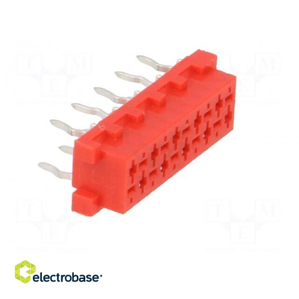 Wire-board | socket | female | PIN: 10 | THT | on PCBs | 1.5A | 30mΩ paveikslėlis 8