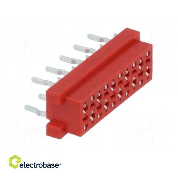 Wire-board | socket | female | PIN: 10 | THT | on PCBs | 30V | 1A | -40÷105°C image 8