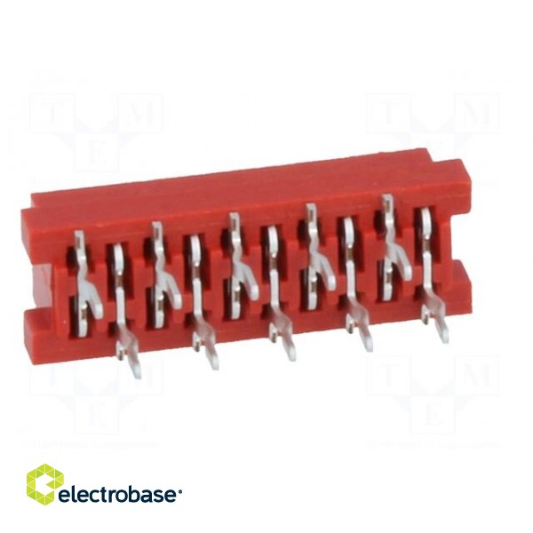 Wire-board | socket | female | PIN: 10 | THT | on PCBs | 30V | 1A | -40÷105°C фото 5