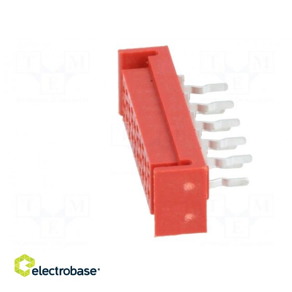 Wire-board | socket | female | PIN: 10 | THT | on PCBs | 30V | 1A | -40÷105°C фото 3