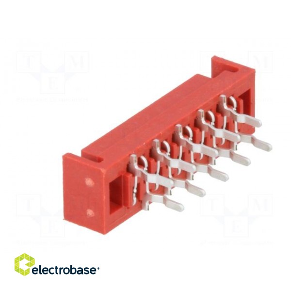 Wire-board | socket | female | PIN: 10 | THT | on PCBs | 30V | 1A | -40÷105°C фото 4
