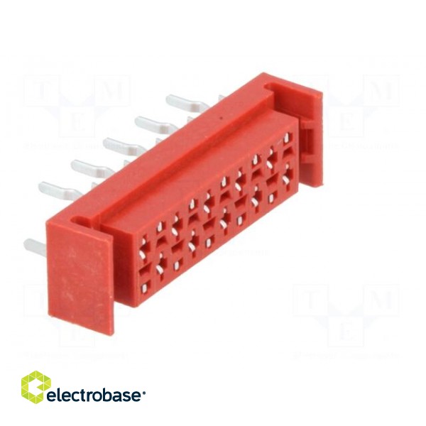Wire-board | socket | female | PIN: 10 | THT | on PCBs | 30V | 1A | -40÷105°C фото 8