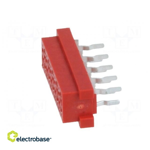 Wire-board | socket | female | PIN: 10 | THT | on PCBs | 30V | 1A | -40÷105°C image 3