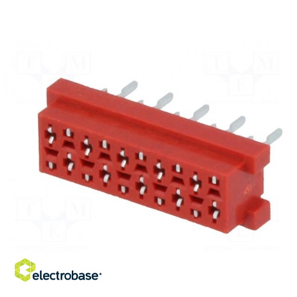 Wire-board | socket | female | PIN: 10 | THT | on PCBs | 30V | 1A | -40÷105°C фото 2