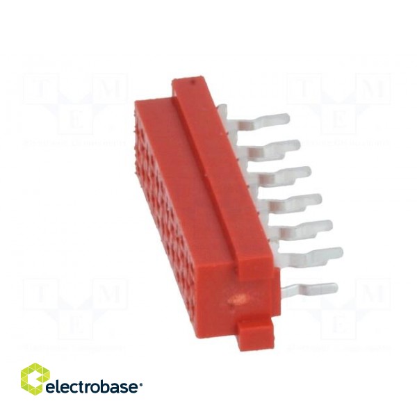 Wire-board | socket | female | PIN: 12 | THT | on PCBs | 30V | 1A | -40÷105°C paveikslėlis 3