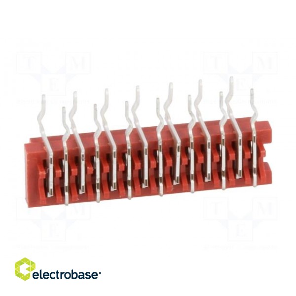Wire-board | socket | female | PIN: 14 | THT | on PCBs | 30V | 1A | -40÷105°C фото 5