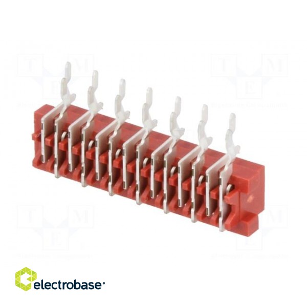 Wire-board | socket | female | PIN: 14 | THT | on PCBs | 30V | 1A | -40÷105°C фото 6