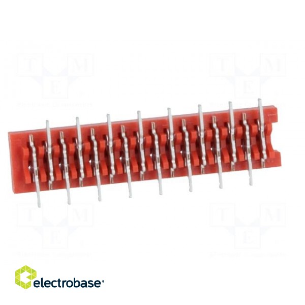 Wire-board | socket | female | PIN: 16 | SMT | on PCBs | 30V | 1A | -40÷105°C фото 5