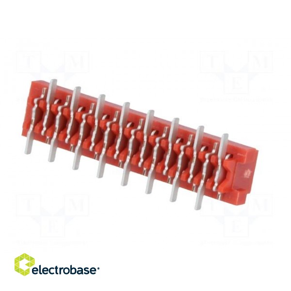 Wire-board | socket | female | PIN: 16 | SMT | on PCBs | 30V | 1A | -40÷105°C фото 6