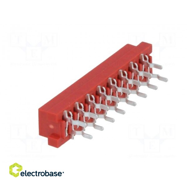 Wire-board | socket | female | PIN: 16 | THT | on PCBs | 30V | 1A | -40÷105°C image 4