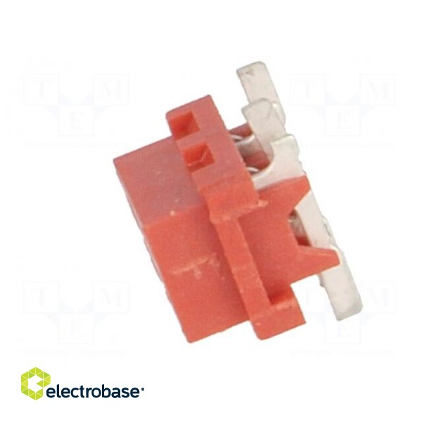 Wire-board | socket | female | PIN: 4 | SMT | on PCBs | 1.5A | 30mΩ фото 3