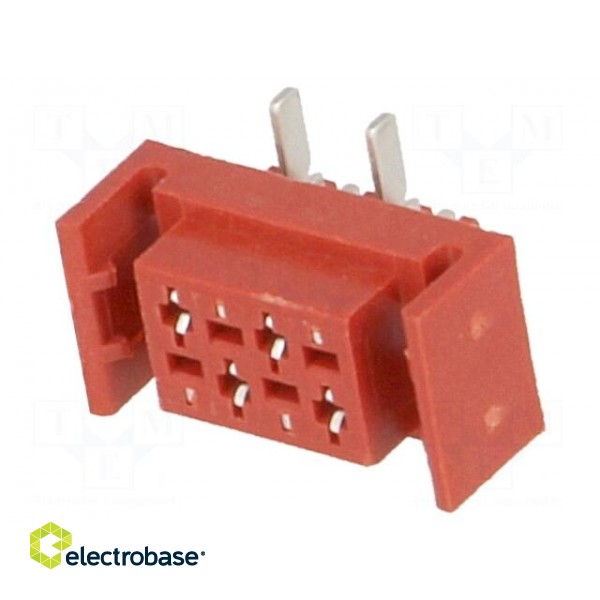 Wire-board | socket | female | PIN: 4 | SMT | on PCBs | 30V | 1A | -40÷105°C image 1
