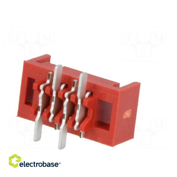 Wire-board | socket | female | PIN: 4 | SMT | on PCBs | 30V | 1A | -40÷105°C фото 6