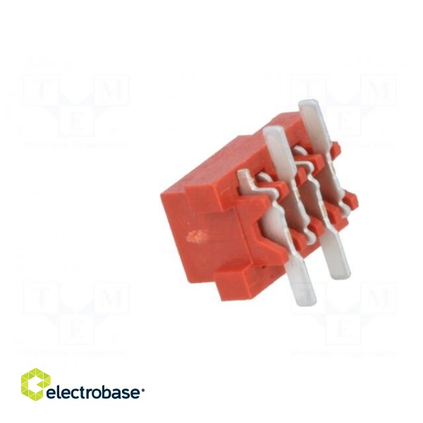 Wire-board | socket | female | PIN: 4 | SMT | on PCBs | 30V | 1A | -40÷105°C фото 4