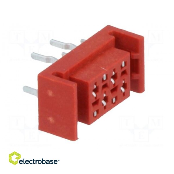 Wire-board | socket | female | PIN: 4 | THT | on PCBs | 30V | 1A | -40÷105°C image 8