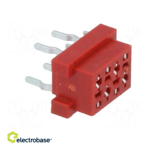 Wire-board | socket | female | PIN: 4 | THT | on PCBs | 30V | 1A | -40÷105°C фото 8