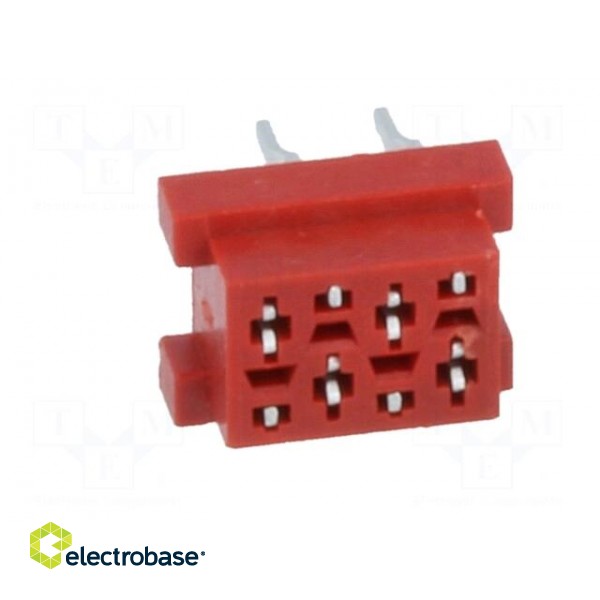 Wire-board | socket | female | PIN: 4 | THT | on PCBs | 30V | 1A | -40÷105°C фото 9