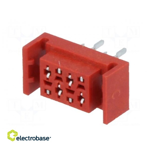 Wire-board | socket | female | PIN: 4 | THT | on PCBs | 30V | 1A | -40÷105°C image 2
