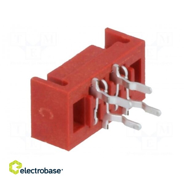 Wire-board | socket | female | PIN: 4 | THT | on PCBs | 30V | 1A | -40÷105°C image 4