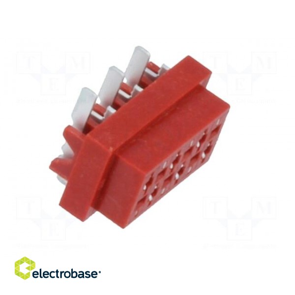 Wire-board | socket | female | PIN: 6 | SMT | on PCBs | 30V | 1A | -40÷105°C фото 8