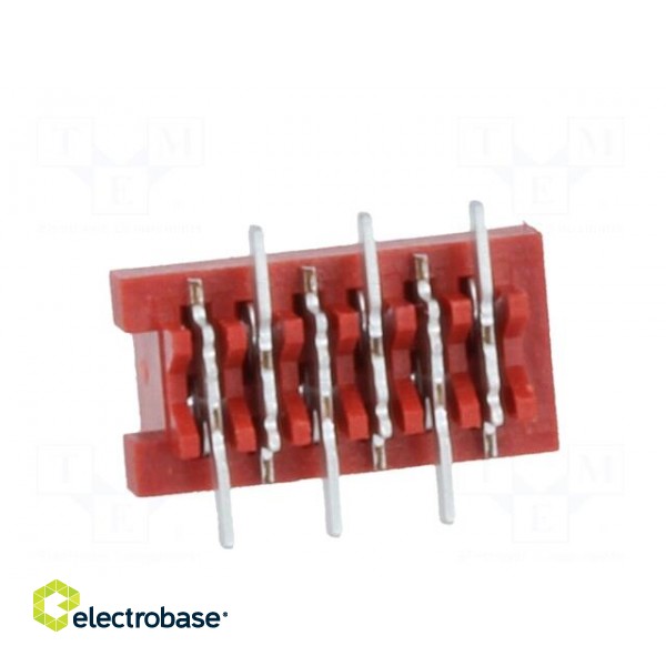 Wire-board | socket | female | PIN: 6 | SMT | on PCBs | 30V | 1A | -40÷105°C image 5