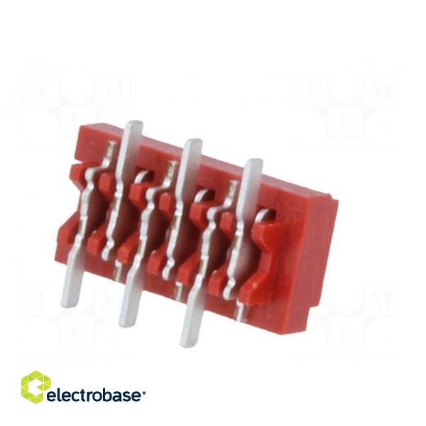 Wire-board | socket | female | PIN: 6 | SMT | on PCBs | 30V | 1A | -40÷105°C фото 6