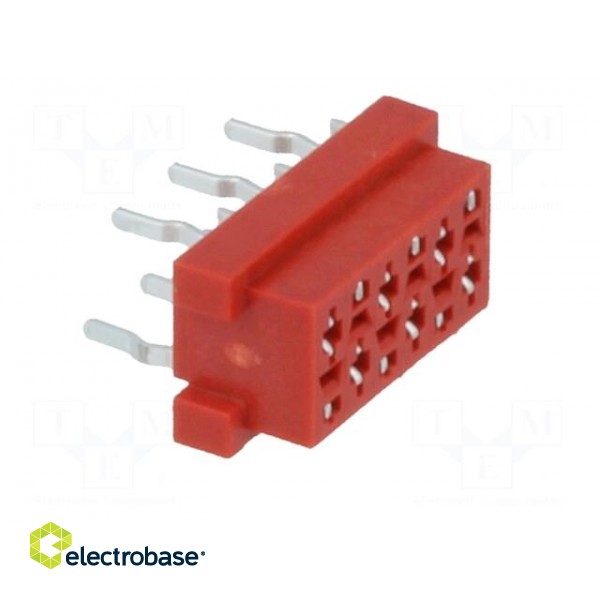 Wire-board | socket | female | PIN: 6 | THT | on PCBs | 30V | 1A | -40÷105°C image 8