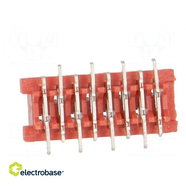 Wire-board | socket | female | PIN: 8 | SMT | on PCBs | 1.5A | 30mΩ фото 5