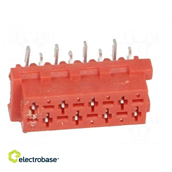 Wire-board | socket | female | PIN: 8 | SMT | on PCBs | 1.5A | 30mΩ фото 9