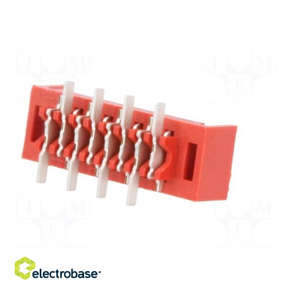 Wire-board | socket | female | PIN: 8 | SMT | on PCBs | 30V | 1A | -40÷105°C фото 6