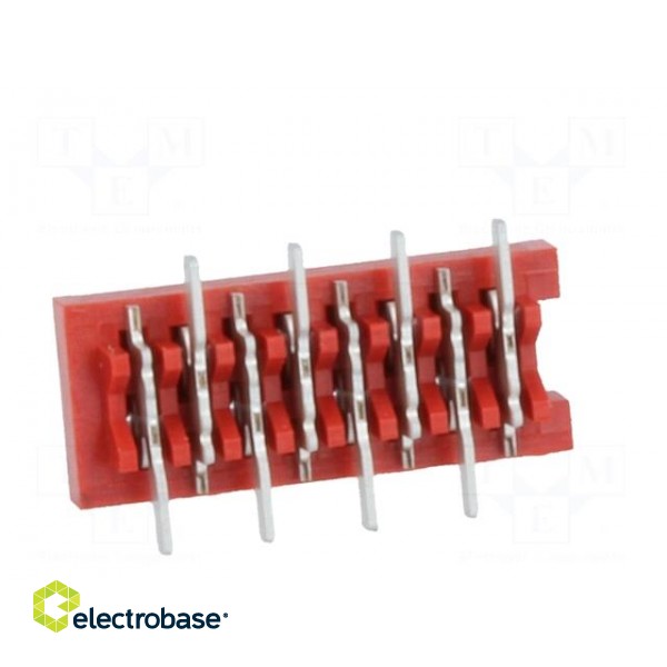 Wire-board | socket | female | PIN: 8 | SMT | on PCBs | 30V | 1A | -40÷105°C фото 5