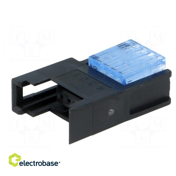 Wire-wire/PCB | plug | female | PIN: 4 | 2mm | IDC | for cable | Mini-Clamp image 2