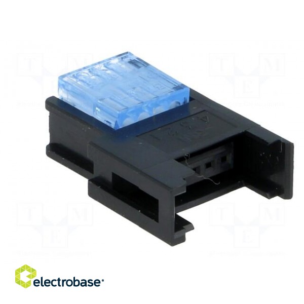 Wire-wire/PCB | plug | female | PIN: 4 | 2mm | IDC | for cable | Mini-Clamp image 8