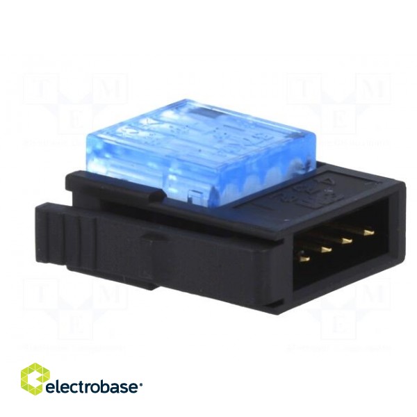 Wire-wire/PCB | plug | male | PIN: 4 | 2mm | IDC | for cable | Mini-Clamp фото 8