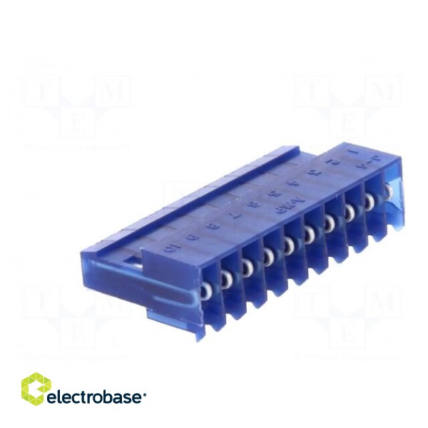 Plug | wire-board | female | PIN: 10 | 2.54mm | IDC | for cable | MTA-100 image 4