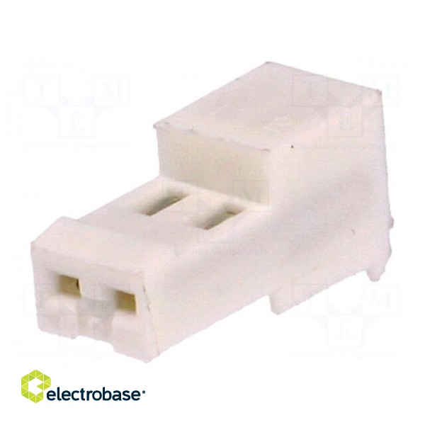Plug | wire-board | female | PIN: 2 | 2.54mm | IDC | for cable | MTA-100 image 1