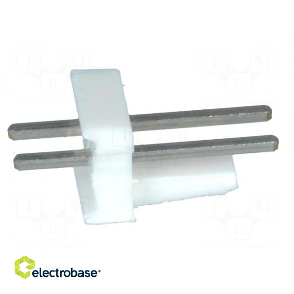 Socket | wire-board | male | PIN: 2 | polarized | 2.54mm | THT | MTA-100 image 7