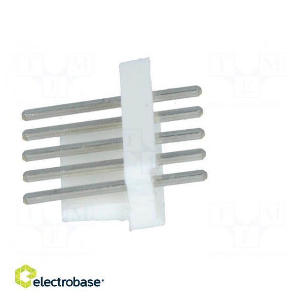 Socket | wire-board | male | PIN: 5 | polarized | 2.54mm | THT | MTA-100 image 3