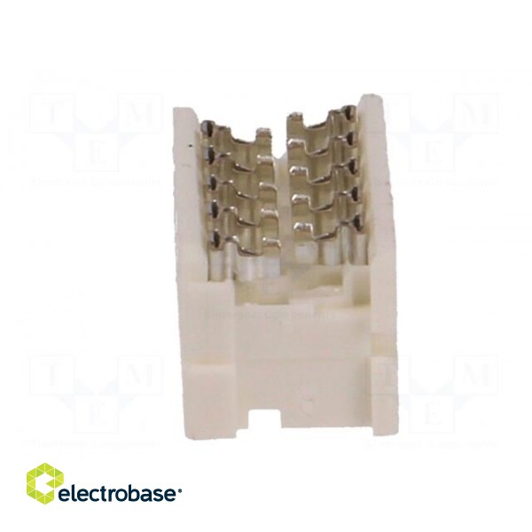 Plug | wire-board | female | PIN: 10 | 1.27mm | IDC | for ribbon cable image 3